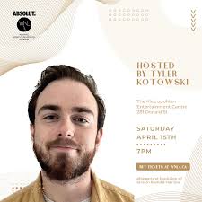 Happy to introduce our host for this year's Absolut Winnipeg Nightlife and  Lifestyle Awards show...Tyler Kotowski! He has been featured