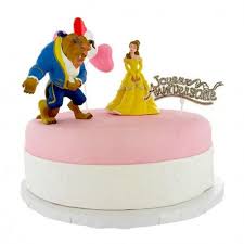 Kit Decor Gateau La Belle Et La Bete Kits Decors Gateaux Cerfdellier Com Decoration Gateau Anniversaire Anniversaire Disney La Belle Et La Bete