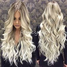 New Brazilian Remy Human Hair Wigs Ombre Blonde Wavy Lace Front Full Lace Wigs Health Beauty Hair Care Long Hair Styles Remy Human Hair Wigs Hair Styles