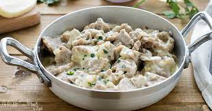 Il latte lascia un gusto delicato e la carne è morbida al punto giusto. Ricetta Bocconcini Di Vitello Al Latte Super Cremosi Dulcisss In Forno