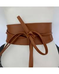 1° ce dont on se ceint le milieu du corps. Ceinture Large Dina A Nouer