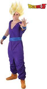 Amazon Com Adult Gohan Costume Xl Clothing Shoes Jewelry