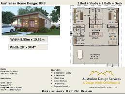 Portable 2 bedroom prefab homes modular 20ft 40ft expandable container house for sale. 2 Bedroom House Plan 89 8 M2 Or 966 Sq Foot Australia And Etsy Unique Small House Plans Small House Plans Bedroom House Plans