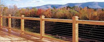 Length= fence height + post depth + 1 grounding. Atlantis Cable Railing Stainless Steel Cable Rail System