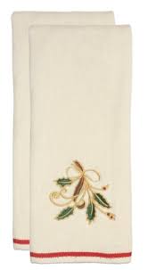 Lenox Holiday Nouveau Kitchen Linens Set Of 2 Reviews Table Linens Dining Macy S Holiday Kitchen Towel Holiday Kitchen Holiday