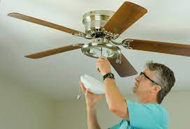 I did not have to remove mine because it was white. How To Remove A Ceiling Fan Quickly Easily Upgraded Home