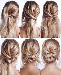 Pin By Lynette Tee On Hair Pictorial Easy Homecoming Hairstyles Hair Styles Wedding Hairstyles Tutorial