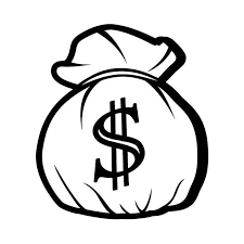 Money Bag Hundred Dollar Sign 1 Vector Eps Svg Dxf 1 Png Vinyl Cutter Ready T Shirt Cnc Clipart Graphic 0381 Money Bag Tattoo Money Sign Tattoo Money Tattoo