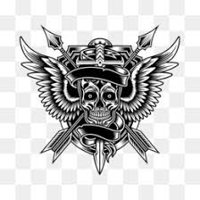 Lc 799 disesuaikan terbaru temporary body tattoo stiker besar. Stiker Tengkorak Mobil Gambar Png