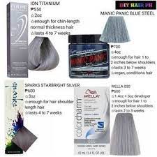 Mi Piace 16 Commenti 4 Mermaid Hair Dye Diyhairph Su Instagram All Four Gray Dye Brands In Grey Hair Dye Silver Grey Hair Dye Best Silver Hair Dye