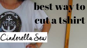 This shirt was modified using the same looping technique which is featured in a number of the other designs i have shared thus far. Best Way To Cut A Tshirt Cut Off Collar And Make Sleeves Shorter Easy T Shirt Diy Cutting Youtube