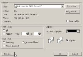 Image result for print preview screen without preview