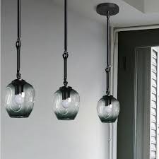 Kitchen Glass Pendant Light Bar Lamp Room Ceiling Light Home Chandelier Lighting Ebay