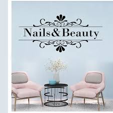 Maybe you would like to learn more about one of these? Creative Custom Shop Name Sign Wall Sticker Nails Beauty Pvc Wall Decals Removable Diy Art Manicure Stickers Wall Stickers Aliexpress