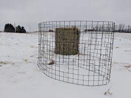We sell custom cut netting for your diy slow feed hay feeder projects. Save Money With Diy Hay Feeders Cornell Small Farms
