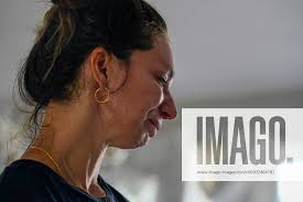 St. Petersburg, Florida, USA: Sara Eve Schaeffer, 42, becomes emotional  when describing the feeling