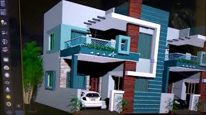 Simple 2bhk Double Floor Row House Plan Youtube