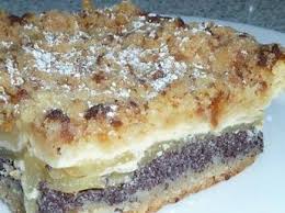 Apfel Blechkuchen Mit Pudding Und Mohn Rezept Rezept Kuchen Und Torten Rezepte Blechkuchen Mohn Rezepte