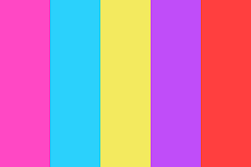 80s Color Palette Neon Colour Palette Retro Color Palette Color Palette Bright