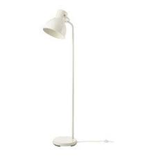 Hektar Floor Lamp With Led Bulb White Ikea White Floor Lamp Floor Lamp Modern Contemporary Floor Lamp