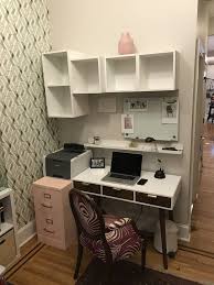 We did not find results for: Home Office Combining Ikea S Eket Shelves A Reclaimed File Cabinet An Office Max Desk And Quartet Dry Erase Magnetic Board Home Desk Desk Inspiration Eket