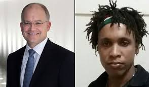 Sebastian Brehm wird Pate von Denis Solís González