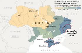 4 maps that explain the Russia-Ukraine conflict (PHOTOS) - KOHA