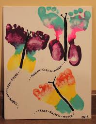 10 Diy Craft Ideas To Make Your Kid S Grandparents Melt Handprint Crafts Crafts Baby Crafts