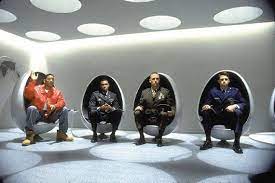 the ovalia egg chair men in black 1997