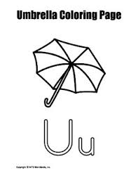 This umbrella coloring page features a picture of an umbrella to color for spring. Umbrella Coloring Worksheets Teaching Resources Tpt