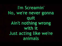 Nickelback Animals Lyrics Nickelback Songs Nickelback Quotes Nickelback