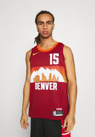 The denver nuggets are an american professional basketball team based in denver. Nike Performance Nba Denver Nuggets Nikola Jokic City Edition Swingman Club Wear Team Crimson Orange Red Zalando Ie