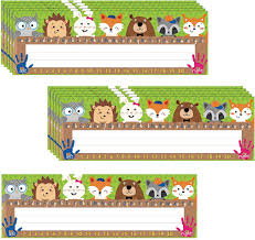 It's muscling in on the memes. Buy 40 Pieces Woodland Friends Name Plate Traditional Manuscript Flat Leftright Alphabet Name Tags With Glue Point Dots For School Classroom Student Desks Woodland Creatures Decoration 11 5 X 4 Inch Online In Turkey B08dg2q7hd