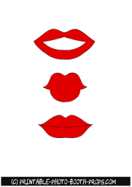 Birthday Photo Booth Props Printable Templates Red Lips Free Printable Props Lips Photo Photobooth Props Printable Photo Booth Props Free