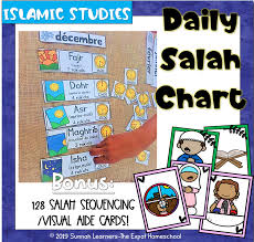 Daily Salah Islamic Prayer Chart And Sequencing Cards