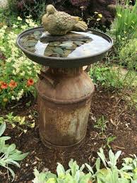 Pin Auf Gartendeko Vogeltranke