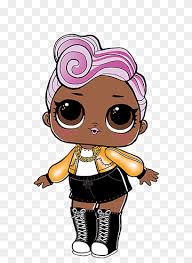 Lol mermaid doll coloring pages. Girl With Pink Ribbon Illustration L O L Surprise Glitter Series Doll Coloring Book Toy Doll White Child Textile Png Pngwing