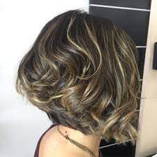 I was going to give myself a bob haircut this weekend and thought some of you might be interested in how i do it. Thick Inverted Wavy Bob With Subtle Highlights Bob Hairstyles For Thick Thick Wavy Hair Thick Hair Bob Haircut