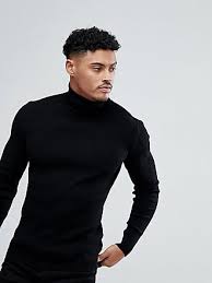 S m l xl xxl. Pulls Col Roule Pour Hommes Asos Shoppez Les Jusqu A 70 Stylight