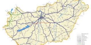Do węgry należy 15 ulic, m.in. Wegry Mapa Mapy Wegier Europa Wschodnia Europa