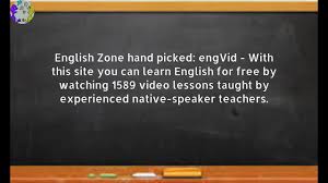 English Zone Hand Picked Learn English For Free Learn English Learning