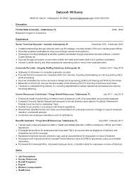 160+ free resume templates for word. Senior Technical Recruiter Resume Examples And Tips Zippia