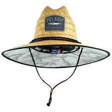 Pelagic Baja Straw Fishing Hats Tackledirect