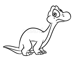 Find & download free graphic resources for diplodocus. Dinosaur Diplodocus Wonder Cartoon Coloring Page Stock Illustration Illustration Of Dinosaur Page 125053165