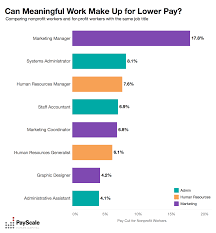 The Price Of Doing Good Measuring The Nonprofit Pay Cut Compensation Research