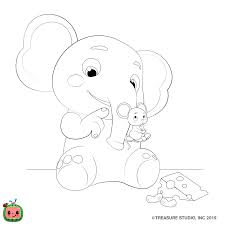 You can find the rest of the coloring sheets and print yours off here. Other Coloring Pages Cocomelon Com Happy Birthday Banner Printable Coloring Pages 2nd Birthday Party Themes