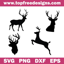 Download Deer Silhouette Svg Free Topfreedesigns