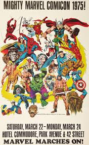 Alex Chung 1975 Marvel Convention Poster By John Buscema Marvel Comics Art Marvel Comics Vintage Marvel
