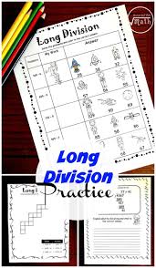These Division Worksheets Work On Long Division While Dividing By One Digit Divisors And Two Digit Divis Long Division Practice Long Division Division Practice