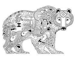 Lions, tigers, wolves, elephants, giraffes. Free Printable Spirit Animal Coloring Pages Novocom Top